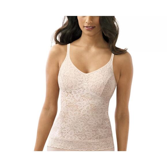 NWT Bali Lace Smooth Pink Control Body~Tummy Control XL - Picture 1 of 11